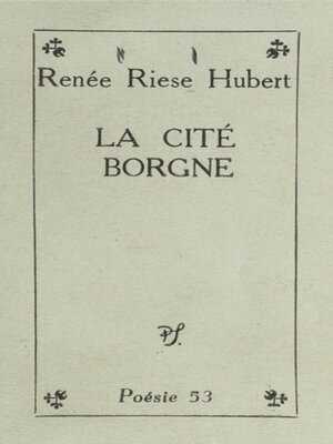 cover image of La cité borgne